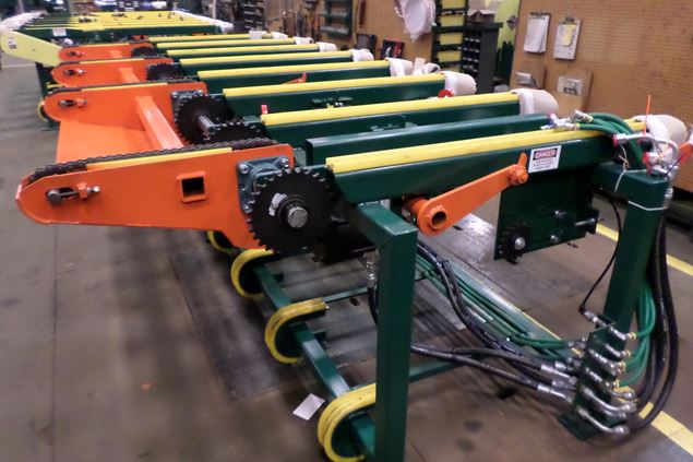 Chain Transfer Decks Conveyors Board Dealing